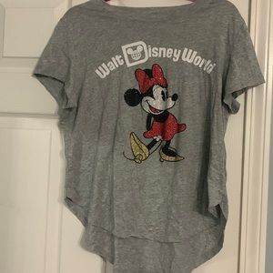 Walt Disney World Sparkly Minnie Shirt